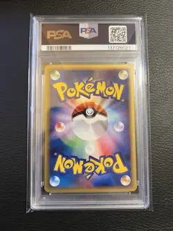 2002 Meowth Split Earth 1st Edition Pokemon Japanese Card #062 PSA 9 - Image 2