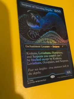 Serpent of Yawning Depths FOIL MTG Card SLD 1489 . Rare NM as shown. - Image 4