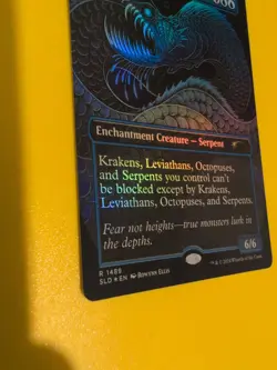 Serpent of Yawning Depths FOIL MTG Card SLD 1489 . Rare NM as shown. - Image 5