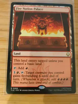MTG Fire Nation Palace 0268 Avatar: the Last Airbender M/NM Free UK P&P - Image 1