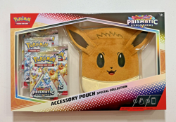 Pokemon Scarlet & Violet Prismatic Evolutions Accessory Pouch Special Collection - Image 1