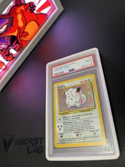 1999-2000 UK 4th Print Pokemon Clefairy Holo Rare 5/102 PSA 9 Mint - Image 1
