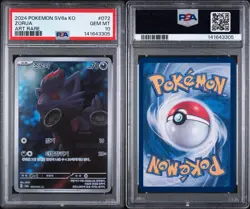 2024 POKEMON KOREAN SV6A-NIGHT WANDERER #072 ZORUA ART RARE PSA 10 - Image 3