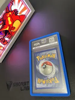1999-2000 UK 4th Print Pokemon Poliwrath Holo Rare 13/102 PSA 9 Mint - Image 2