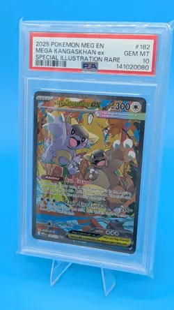 2025 Pokemon MEG Mega Kangaskhan ex Special Illustration Rare PSA 10 - Image 1