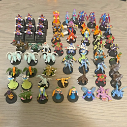 Yu-Gi-Oh Dungeon Dice Monsters Board Dice Game Figure Lot of 62 figure - Image 1