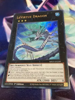 Yu-Gi-Oh! TCG LeVirtue Dragon MP25-EN249 Ultra Rare Yugioh NM/M - Image 2