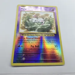 Pokemon Mew TCG Reverse Holo Ultra Rare Card 53/108 XY Evolutions NM+++ 2016 - Image 2