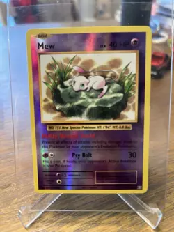 Pokemon Mew 53/108 Reverse Holo Rare Pokemon XY Evolutions 2016 - NM - Image 1