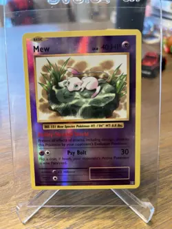 Pokemon Mew 53/108 Reverse Holo Rare Pokemon XY Evolutions 2016 - NM - Image 2