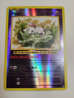 Pokemon Mew TCG 2016 XY Evolutions Reverse Holo Rare Card 53/108 M/Nm Condition - Image 1