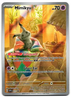 Mimikyu 075 - Scarlet & Violet Promo Pokemon TCG - M/LP Card - Image 1