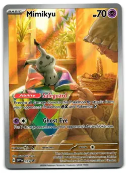 Mimikyu SVP 075 - Scarlet & Violet Promo Cards Pokemon TCG 2024 Holo - NM Card - Image 1