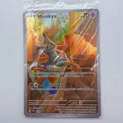 POKEMON Card TCG - Mimikyu SVP 075 - Scarlet & Violet Black Star Promo SEALED - Image 3