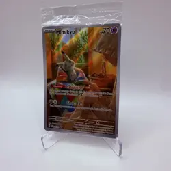 POKEMON Card TCG - Mimikyu SVP 075 - Scarlet & Violet Black Star Promo SEALED - Image 5