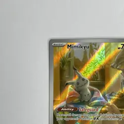 POKEMON Card TCG - Mimikyu SVP 075 - Scarlet & Violet Black Star Promo - Image 2