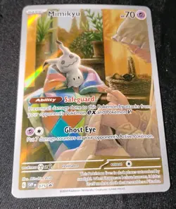 Mimikyu 075 Sv: Pokemon Tcg Scarlet & Violet Promo Card NEAR MINT - Image 3