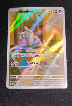 Mimikyu 075 Sv: Pokemon Tcg Scarlet & Violet Promo Card NEAR MINT - Image 4
