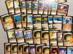 Dragonball Z Lot OF 100 CARDS Vintage from the Year 2000. ALL ORANGE CARDS. LP- - Image 3