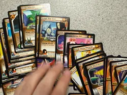 Dragonball Z Lot OF 100 CARDS Vintage from the Year 2000. ALL ORANGE CARDS. LP- - Image 5