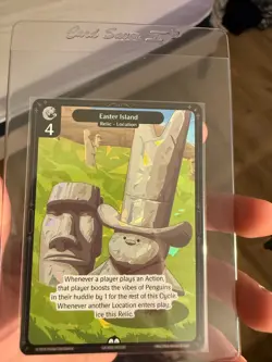 Vibes TCG Easter Island * ARCTIC FOIL * - Legend of the Lils Card - Image 1