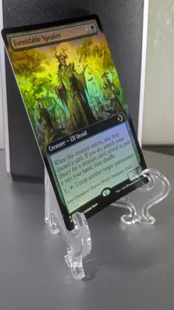 Formidable Speaker (Extended Art) Lorwyn Eclipsed Foil Magic The Gathering MTG - Image 2