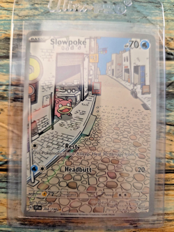 Pokemon Slowpoke #204/198 SV01: Scarlet & Violet Base Set Illustration Rare -SVI - Image 1