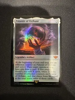 Palantir of Orthanc, Near mint Foil, Magic The Gathering, Lord Of The Rings - Image 1