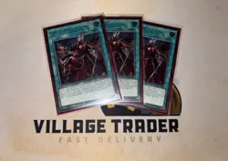 3X Triple Tactics Thrust OP22-EN003 Ultimate Rare PLAYSET YuGiOh! NM - Image 1