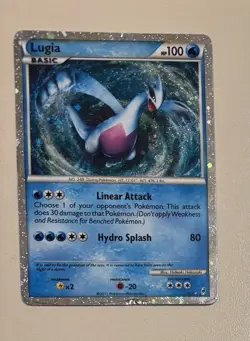 Pokemon TCG Lugia Shiny Call Of Legends SL7 Holo Pokemon Card - Image 1