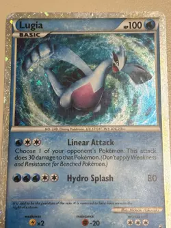 Pokemon TCG Lugia Shiny Call Of Legends SL7 Holo Pokemon Card - Image 2