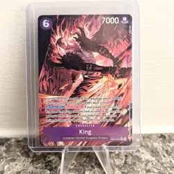 One Piece The Azure Seas Seven OP14 King EB04-031 Alt Art Eng - Image 1