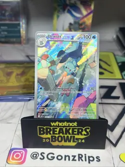 Pokemon TCG Dewott 106/086 SV White Flare Illustration English Mint/NM Card - Image 1