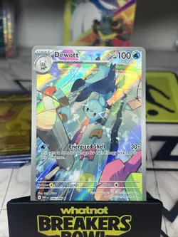 Pokemon TCG Dewott 106/086 SV White Flare Illustration English Mint/NM Card - Image 2