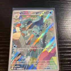2025 Pokemon SV White Flare Dewott Illustration Rare #106/086 - Image 2