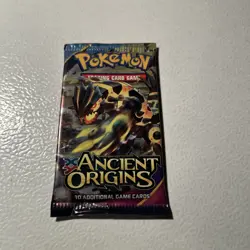 Pokemon XY Ancient Origins Booster Pack - Primal Groudon Art, Factory Sealed - Image 1