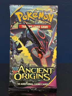 Pokemon XY Ancient Origins Booster Pack Mega Rayquaza Artwork - SEALED 820650109904 - Image 1