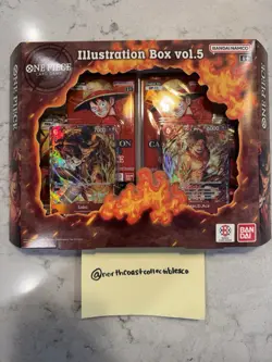 One Piece Card Game Illustration Box Vol.5 x1 & Vol.6 x1 - LOT OF 2 - NEW/SEALED - Image 3