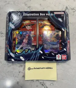 One Piece Card Game Illustration Box Vol.5 x1 & Vol.6 x1 - LOT OF 2 - NEW/SEALED - Image 4