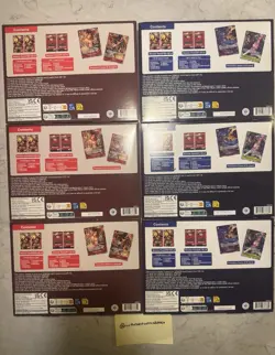 One Piece Card Game Illustration Box Vol.5 x3 & Vol.6 x3 - LOT OF 6 - NEW/SEALED - Image 2