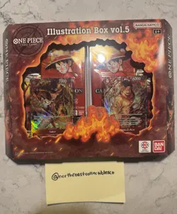 One Piece Card Game Illustration Box Vol.5 x3 & Vol.6 x3 - LOT OF 6 - NEW/SEALED - Image 3