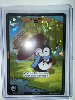 Vibes TCG Parasol Rod * ARCTIC FOIL * - Legend of the Lils Card # 150 - Image 1