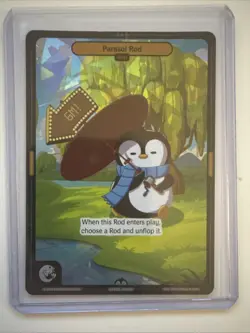 Vibes TCG Parasol Rod * ARCTIC FOIL * - Legend of the Lils Card # 150 - Image 2