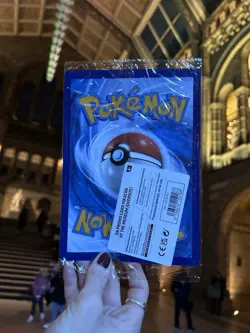 Pokemon x The Natural History Museum Pikachu Jumbo Card - In Hand Ready to Ship - Image 2