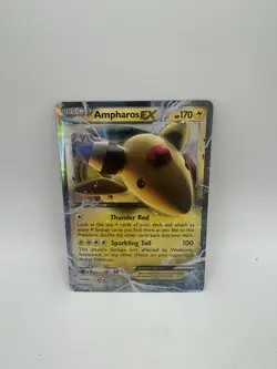 Ampharos EX 27/98 XY-Ancient Origins Holo Ultra Rare NM/LP - Image 1