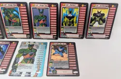DBZ Dragon Ball Z Cell 8 Card Personality Lot - Score - Hi-Tech Holo & Rares! - Image 3