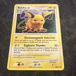 Raichu - DP21 - Pokemon Diamond & Pearl Promo Holo Card - Image 1