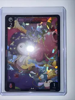 Vibes TCG Wizard Of Balloons * ARCTIC FOIL * - Legend of the Lils Card # 125 - Image 1