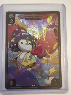 Vibes TCG Wizard Of Balloons * ARCTIC FOIL * - Legend of the Lils Card # 125 - Image 2