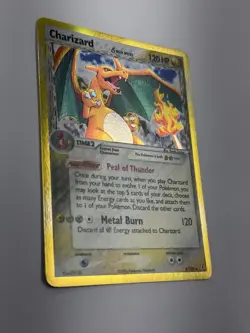 Pokemon TCG Charizard 4/100 Crystal Guardians Delta Species Reverse Holo LP - Image 3